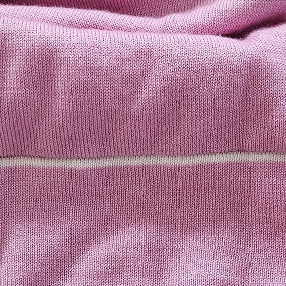 Athleta Cardigan Womens L Pink Buttons Pockets Knit Wool Blend LS Athleisure - Picture 13 of 15
